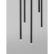 Pendul NovaLuce STILVI metal, negru, LED, 15W, 845lm, 3000K - NL-9232152