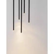 Pendul NovaLuce STILVI metal, negru, LED, 15W, 845lm, 3000K - NL-9232152