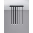Plafoniera NovaLuce STILVI metal, negru, LED, 17W, 573lm, 3000K - NL-9232155