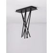 Plafoniera NovaLuce STILVI metal, negru, LED, 17W, 573lm, 3000K - NL-9232155