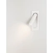Aplica de perete incastrata NovaLuce INLITE metal, alb, LED, 3W, 3000K, 166 Lm - NL-9232219