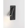 Aplica de perete incastrata NovaLuce INLITE metal, negru, LED, 3W, 3000K, 166 Lm - NL-9232220