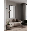 Pendul NovaLuce JAILYN metal, sticla, negru, transparent, LED, 24W, 960lm, 3000K - NL-9236102