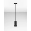 Pendul NovaLuce PARLO metal, ceramic, negru, GU10 - NL-9236214