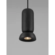 Pendul NovaLuce PARLO metal, ceramic, negru, GU10 - NL-9236214