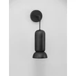 Aplica de perete NovaLuce PARLO metal, ceramic, negru, GU10 - NL-9236219