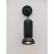 Aplica de perete NovaLuce PARLO metal, ceramic, negru, GU10 - NL-9236219