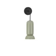 Aplica de perete NovaLuce PARLO metal, ceramic, negru, verde,  GU10 - NL-9236221