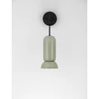 Aplica de perete NovaLuce PARLO metal, ceramic, negru, verde,  GU10 - NL-9236221