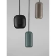 Pendul NovaLuce MARLIN metal, negru, maro, verde, GU10 - NL-9236223