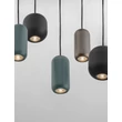 Pendul NovaLuce MARLIN metal, negru, maro, verde, GU10 - NL-9236224