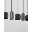 Pendul NovaLuce MARLIN metal, negru, maro, verde, GU10 - NL-9236225