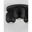 Plafoniera NovaLuce MARLIN metal, negru, GU10 - NL-9236227