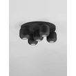 Plafoniera NovaLuce MARLIN metal, negru, GU10 - NL-9236228