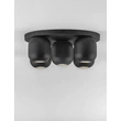 Plafoniera NovaLuce MARLIN metal, negru, GU10 - NL-9236228