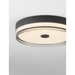 Plafoniera NovaLuce HELIOS metal, acril, negru, LED, 22W, 3000K, 1210 Lm - NL-9236229
