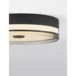 Plafoniera NovaLuce HELIOS metal, acril, negru, LED, 22W, 3000K, 1210 Lm - NL-9236229