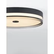 Plafoniera NovaLuce HELIOS metal, acril, negru, LED, 31W, 3000K, 1705 Lm - NL-9236231