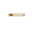 Aplica de perete pentru baie NovaLuce FASKO metal, acril, auriu, alb, LED, 13W, 908lm, 3000K, IP44 - NL-9236302