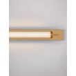 Aplica de perete pentru baie NovaLuce FASKO metal, acril, auriu, alb, LED, 13W, 908lm, 3000K, IP44 - NL-9236302