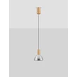 Pendul NovaLuce VOI metal, sticla, auriu, fumuriu, LED, 8W, 239lm, 3000K - NL-9236304