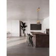 Pendul NovaLuce VOI metal, sticla, auriu, fumuriu, LED, 32W, 960lm, 3000K - NL-9236307