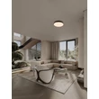 Plafoniera NovaLuce NOELIA metal, acril, negru, alb, LED, 36W, 3000K, 1837 Lm - NL-9268007