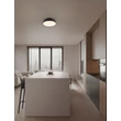 Plafoniera NovaLuce NOELIA metal, acril, negru, alb, LED, 27W, 2700K, 1224 Lm - NL-9268010