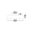 Plafoniera NovaLuce NOELIA metal, acril, bordo, LED, 36W, 3000K, 1837 Lm - NL-9268015