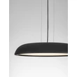 Pendul NovaLuce FELICIA metal, acril, negru, LED, 44W, 3000K, 3051 Lm - NL-9268037