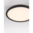 Plafoniera NovaLuce FELICIA metal, acril, negru, alb, LED, 44W, 3000K, 3051 Lm - NL-9268043