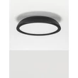 Plafoniera NovaLuce FELICIA metal, acril, negru, alb, LED, 25W, 3000K, 1765 Lm - NL-9268044