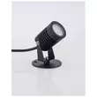 Decor exterior NovaLuce Fend metal, sticla, negru, LED, 3000K, 5W, 378lm, IP65 - NL-9271431