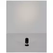 Decor exterior NovaLuce Fend metal, sticla, negru, LED, 3000K, 5W, 378lm, IP65 - NL-9271431