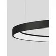 Pendul NovaLuce PERTINO metal, negru, LED, 2700K, 48W, 2773lm - NL-9345689