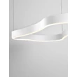 Pendul NovaLuce DUSSA metal, alb, LED, 52W, 3045lm, 3000K - NL-9345690