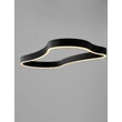 Pendul NovaLuce DUSSA metal, negru, LED, 52W, 3045lm, 3000K - NL-9345691