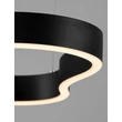 Pendul NovaLuce DUSSA metal, negru, LED, 52W, 3045lm, 3000K - NL-9345691