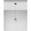 Pendul NovaLuce ORENDA metal, sticla, negru, fumuriu, LED, 5W, 225lm, 3000K - NL-9416957