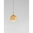 Pendul NovaLuce ORENDA metal, sticla, negru, sampanie, LED, 5W, 250lm, 3000K - NL-9416958