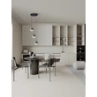 Pendul NovaLuce ORENDA metal, sticla, negru, fumuriu, LED, 15W, 675lm, 3000K - NL-9416959