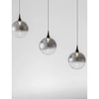Pendul NovaLuce ORENDA metal, sticla, negru, fumuriu, LED, 20W, 1125lm,  3000K - NL-9416963