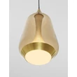 Pendul NovaLuce ALISH metal, sticla, negru, sampanie, LED, 8W, 433lm, 3000K - NL-9416966
