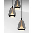 Pendul NovaLuce ALISH metal, sticla, negru, fumuriu, LED, 24W, 990lm, 3000K - NL-9416967