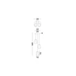 Pendul NovaLuce ALISH metal, sticla, negru, sampanie, LED, 24W, 1299lm, 3000K - NL-9416968