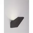 Aplica de perete exterioara NovaLuce Parris metal, sticla, antracit, transparent, LED, 3000K, 8.6W, 395lm, IP65 - NL-9492620