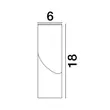 Plafoniera NovaLuce OBERON metal, alb, LED, 3000K, 6W, 515lm - 9530160