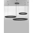 Pendul NovaLuce MOTIF metal, negru, LED, 3000K, 143W, 13163lm - NL-9530170