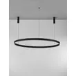 Pendul NovaLuce MOTIF metal, negru, LED, 3000K, 80W, 6864lm - NL-9530204