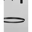 Pendul NovaLuce MOTIF metal, negru, LED, 2700K-6000K, 40W, 2943lm - NL-9530212